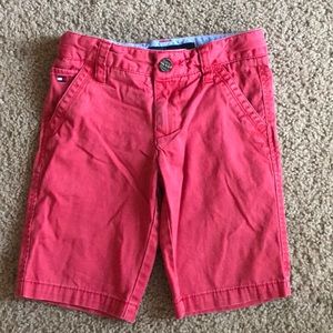 Tommy Hilfiger red shorts
